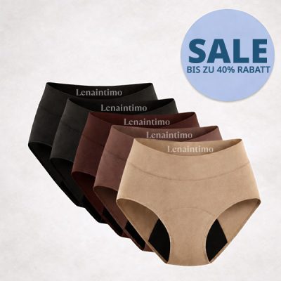 Auslaufsichere Unterwäsche (5er-Pack) | LENAINTIMO